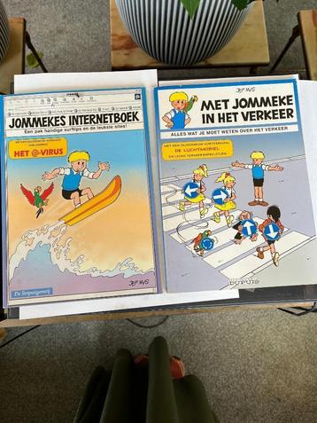 2 speciale uitgave Jommeke (verkeer,internetboek) beschikbaar voor biedingen