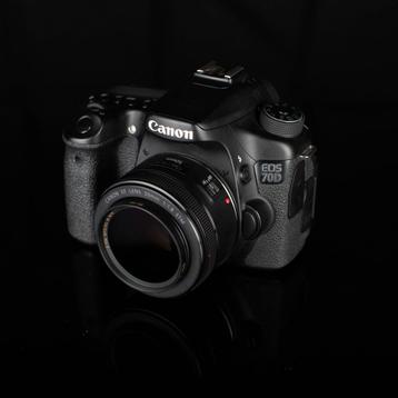 Canon 70d + 3 lenzen en toebehoren beschikbaar voor biedingen