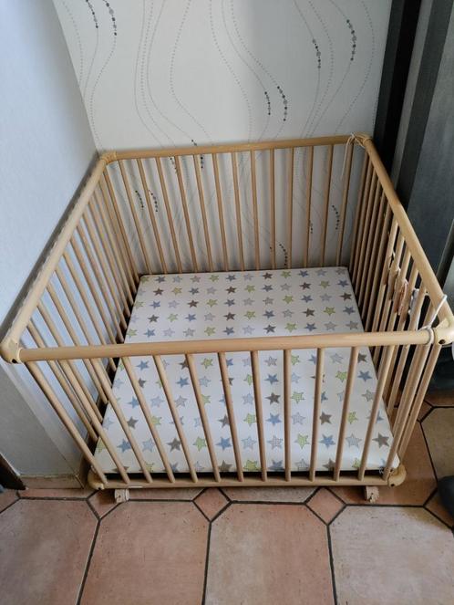 Parc 100x100, tour de parc, tapis de jeux, Kinderen en Baby's, Babyparken, Zo goed als nieuw, Vierkant, In hoogte verstelbaar