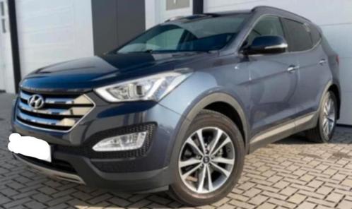 Hyundai Santa fe 2016, Auto's, Hyundai, Particulier, Santa Fe, Zetelverwarming, Trekhaak, Diesel, Blauw, Blauw, Ophalen
