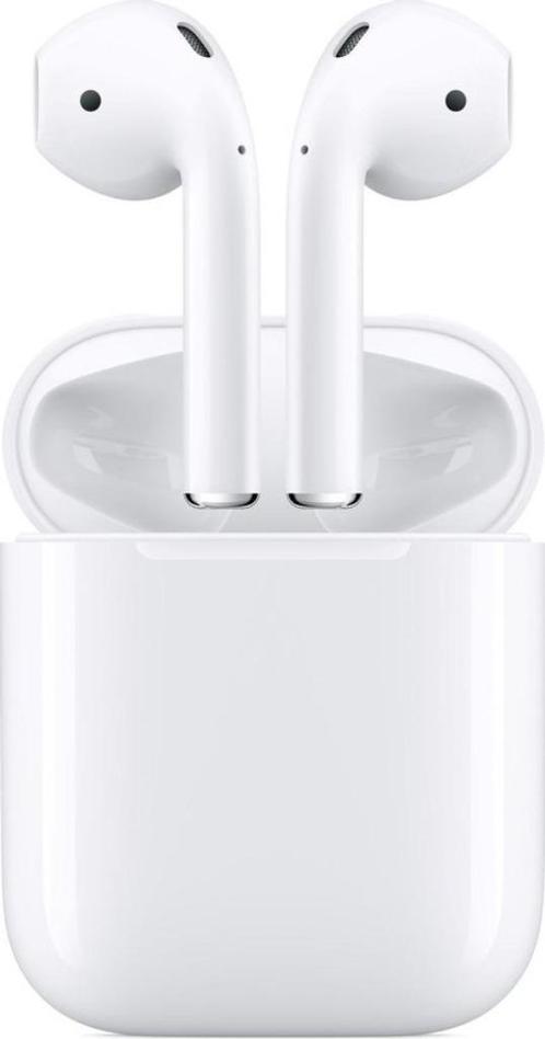 Nouveaux Apple AirPods 2 - Avec étui de chargement - Blanc, Télécoms, Téléphonie mobile | Apple iPhone, Neuf, Blanc, Enlèvement ou Envoi