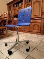 Ikea bureaustoel, Maison & Meubles, Chaises de bureau, Enlèvement, Utilisé, Bleu, Chaise de bureau