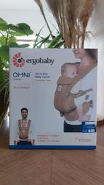 ErgoBaby draagzak Omni Breeze camel baby carrier, Ophalen of Verzenden, Zo goed als nieuw, Draagzak