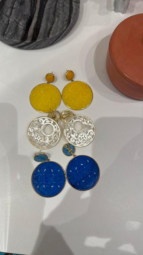 Oorbel, Handtassen en Accessoires, Oorbellen, Zo goed als nieuw, Zilver, Zilver, Ophalen