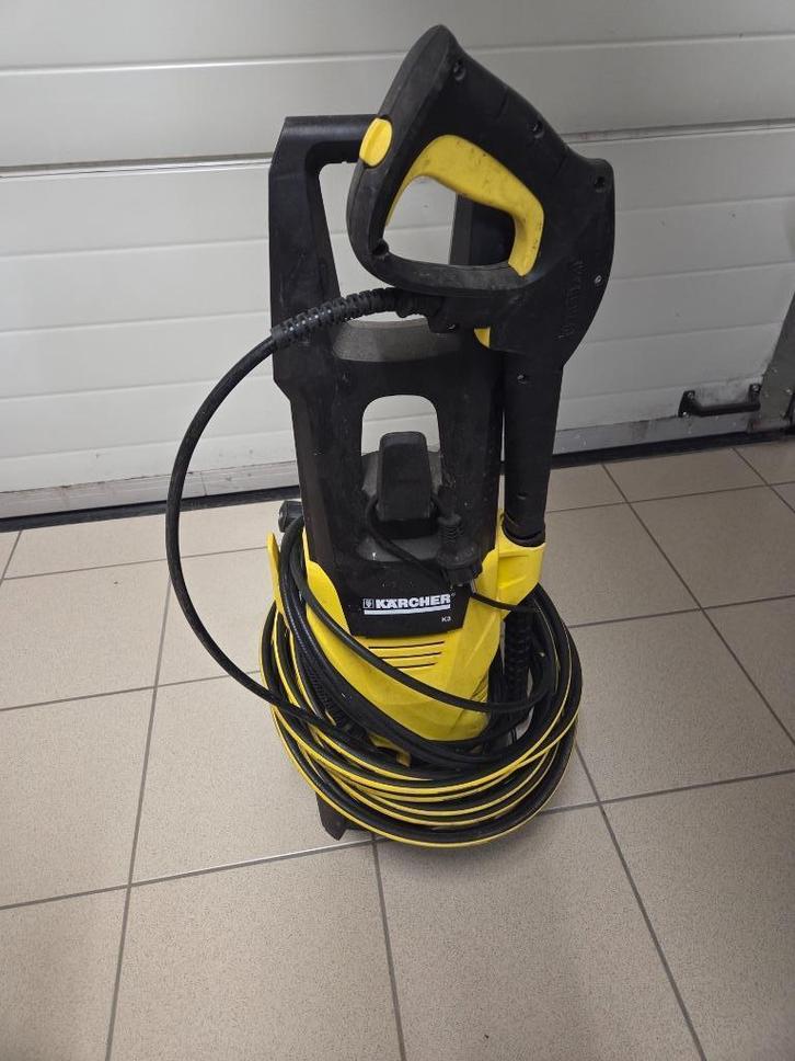 Kärcher K3 Hogedrukreiniger, Tuin en Terras, Hogedrukreinigers, Gebruikt, Elektrisch, Ophalen