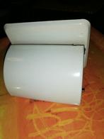 Porte-rouleau de papier toilette vintage en émail beige, Enlèvement, Utilisé, Beige, Autres types