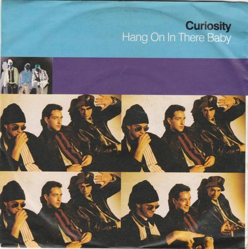 45T: Curiosity: Hang on in there babay     ElectronicFunk, CD & DVD, Vinyles Singles, Utilisé, Single, R&B et Soul, 7 pouces, Enlèvement ou Envoi
