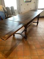 TABLE EN CHENE MASSIF AVEC RALLONGES, Antiquités & Art, Enlèvement ou Envoi