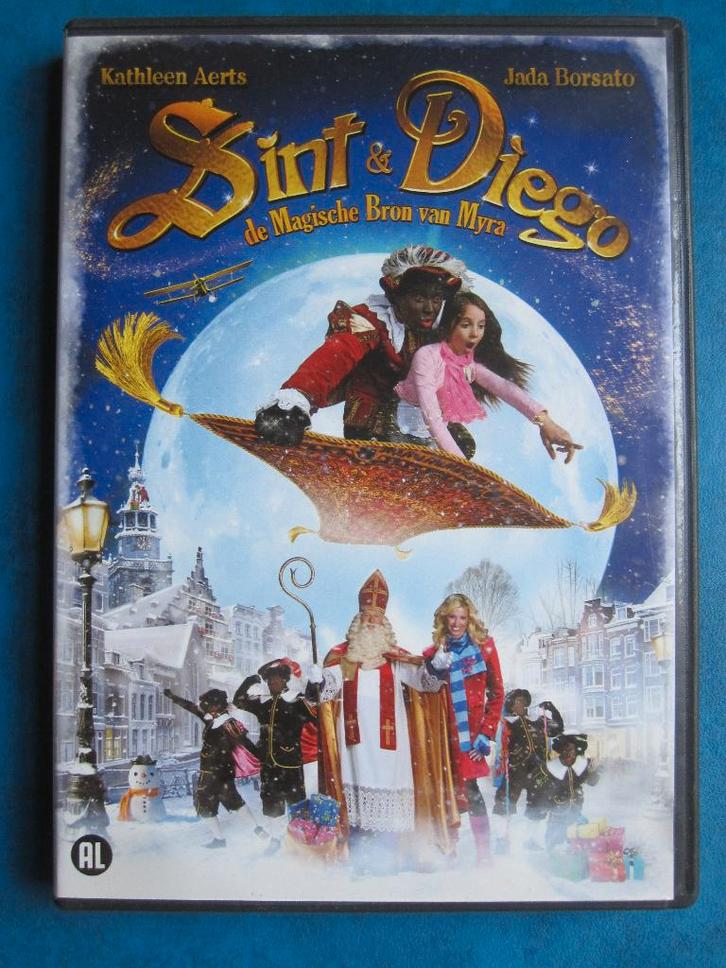 Sint & Diego - De Magische Bron van Myra (2012), Cd's en Dvd's, Dvd's | Kinderen en Jeugd, Zo goed als nieuw, Film, Avontuur, Alle leeftijden