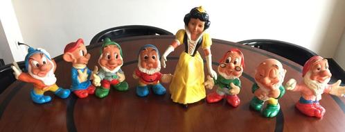 Blanche-Neige et les sept nains des années 1970, Collections, Disney, Comme neuf, Statue ou Figurine, Blanche-Neige ou Belle au Bois Dormant