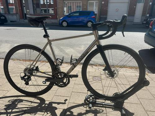 Pilot titanium fiets maat M  campagnolo super record EPS 12V, Fietsen en Brommers, Fietsen | Racefietsen, Zo goed als nieuw, Heren