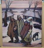 Nest MARTENS, wandeling door de sneeuw, Antiek en Kunst, Ophalen