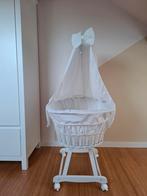 Rotan wieg Mamaloes Wit, Kinderen en Baby's, Ophalen, Gebruikt, Wieg