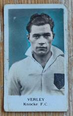 1930s (pre panini) Verley Knocke FC Knokke, Ophalen of Verzenden, Gebruikt, Poster, Plaatje of Sticker