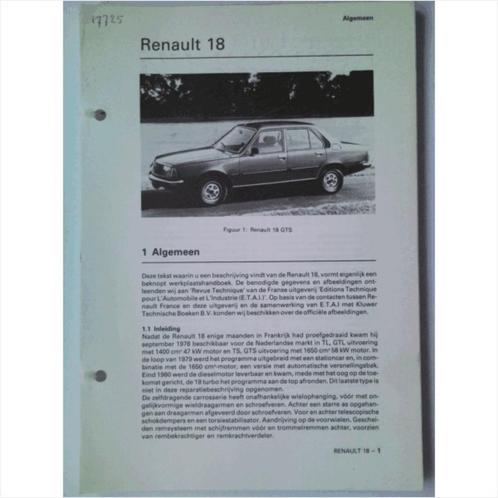 Renault 18 Vraagbaak losbladig #1 Nederlands, Boeken, Auto's | Boeken, Gelezen, Renault, Ophalen of Verzenden