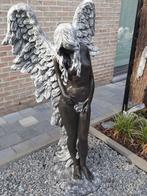 tuinbeeld vrouwelijke engel 130cm hoog beton, Jardin & Terrasse, Statues de jardin, Ange, Enlèvement, Béton, Neuf