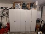 Witte kast voor in berging of garage, Ophalen, Gebruikt