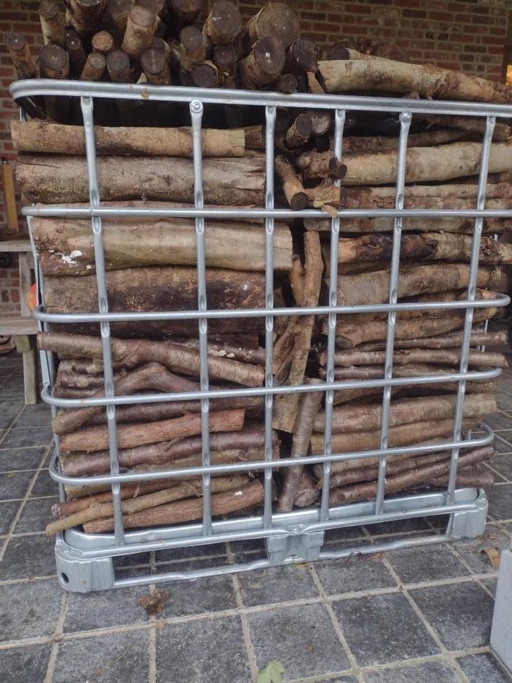 Es hardhout. Brandhout te koop. 50cm, Tuin en Terras, Brandhout, Blokken, Essenhout, 3 tot 6 m³, Ophalen