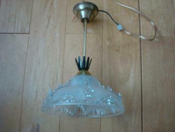 VINTAGE  ZELDZAME PLAFOND LAMP 1950/60 