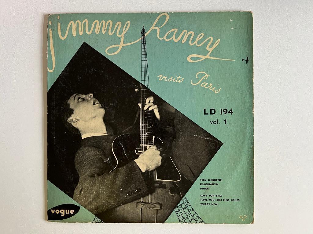 Vinyle 33 1/3 tours Jimmy Renay visits Paris, CD & DVD, Vinyles | Jazz & Blues, Enlèvement ou Envoi, 1940 à 1960, Utilisé, Jazz