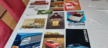11 mooie folders en katalogen van Ford beschikbaar voor biedingen
