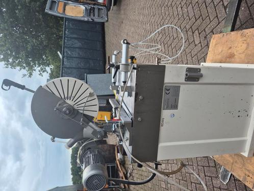 Mecal aluminium afkortzaag 2015, Doe-het-zelf en Bouw, Gereedschap | Slijpmachines, Zo goed als nieuw, Ophalen