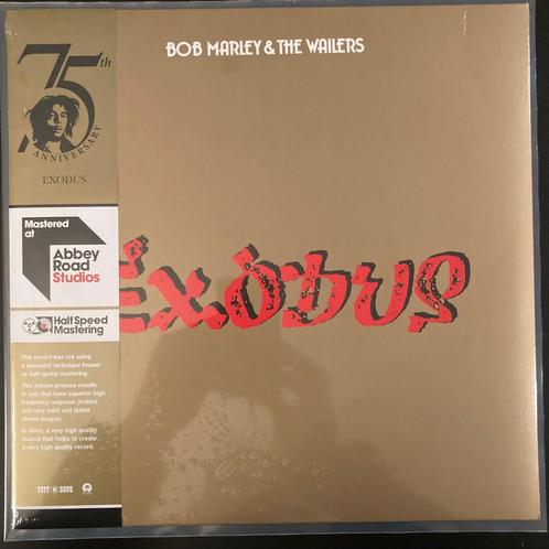 LP Bob Marley & The Wailers ‎– Exodus (HALF SPEED MASTERING), Cd's en Dvd's, Vinyl | Wereldmuziek, Nieuw in verpakking, Latijns-Amerikaans