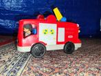 Fisher-Price brandweerwagen, Ophalen, Zo goed als nieuw, Auto of Voertuig, Met geluid