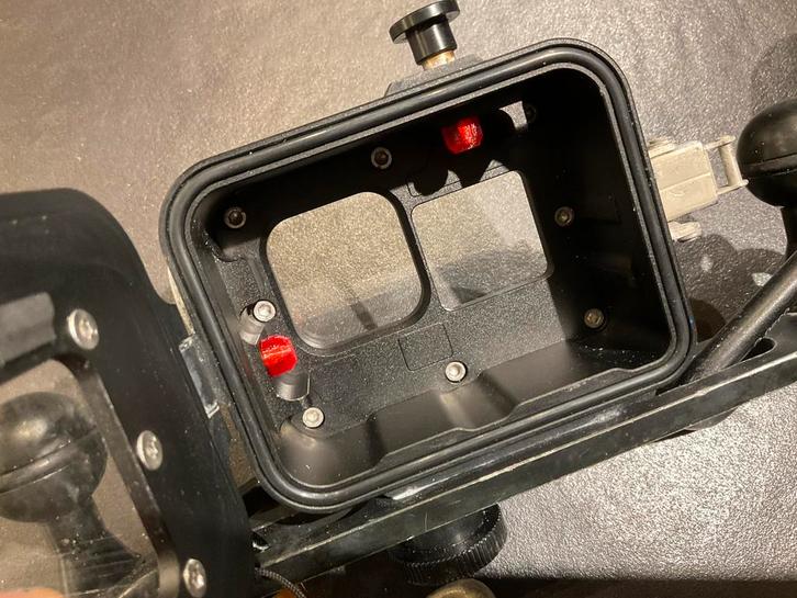 onderwaterbehuizing van T housing voor gopro 9 tot 13, Watersport en Boten, Duiken, Gebruikt, Onderwaterhuis of Camera, Ophalen