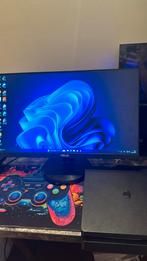 Monitor 75hz + ps, Computers en Software, Desktop Pc's, Ophalen of Verzenden, Gebruikt