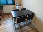 Table with 4 adjustable swivel stools, Huis en Inrichting, Tafels | Bijzettafels, Ophalen