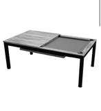 Nieuwe Vancouver Black/Grey Dinner pooltafel, Sport en Fitness, Biljarten en Poolen, Nieuw, Ophalen of Verzenden, Pooltafel