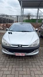 PEUGEOT 206 cabrio 2000 benz 2002, Autos, Peugeot, Cuir, Argent ou Gris, Entreprise, Cabriolet