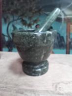 Vijzel Serpentine Jade regio India/Afghanistan,, Ophalen of Verzenden