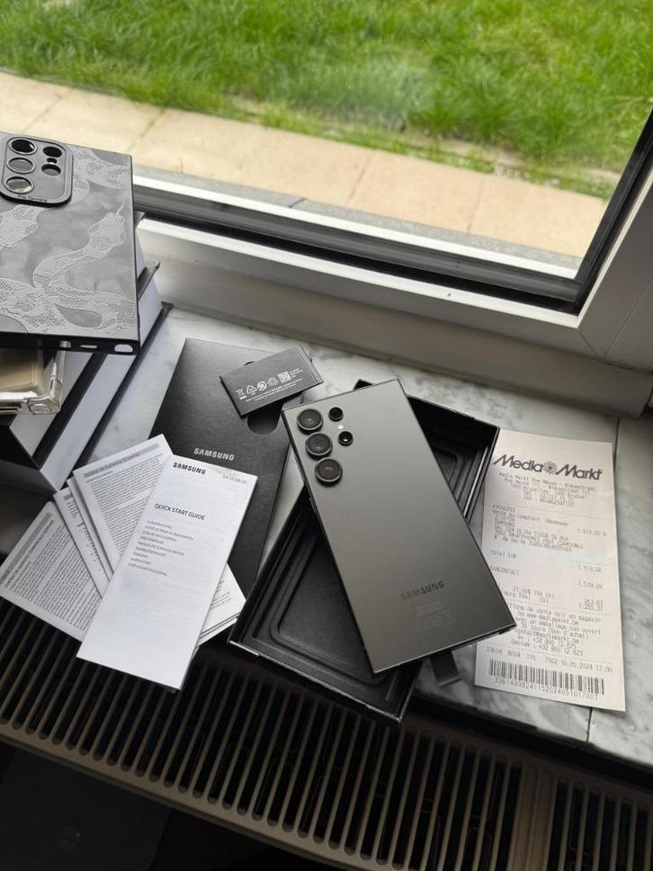 Samsung S24 ULTRA 512GB Gloednieuw met factuur en garantie, Telecommunicatie, Mobiele telefoons | Samsung, Nieuw, Galaxy S24, 512 GB