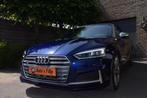 prachtige  S5 cabrio  slechts 23000 km als nieuw, Automaat, Cabriolet, Blauw, Leder