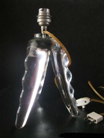 Opmerkelijke tripode lamp 1950-1960 - Daum., Antiek en Kunst, Ophalen