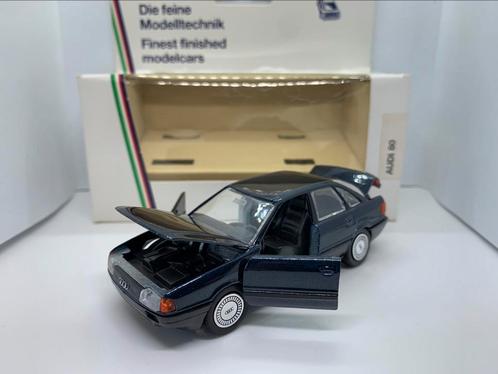 Audi 80 B3 Quattro (Typ 89) Limousine 1988 - Schabak, Hobby & Loisirs créatifs, Voitures miniatures | 1:43, Neuf, Voiture, Autres marques