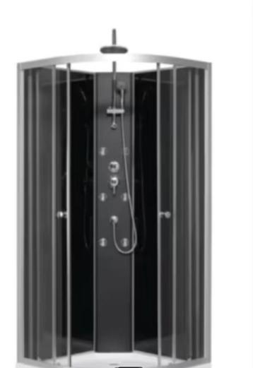 Douchecabine FULL BLACK beschikbaar voor biedingen