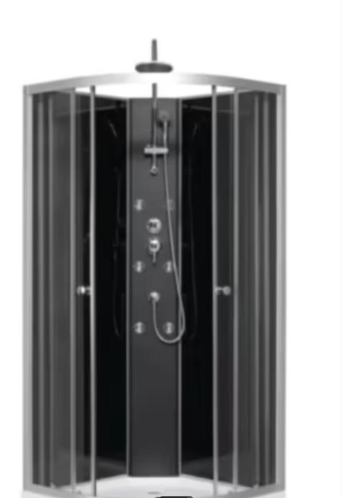 Douchecabine FULL BLACK, Huis en Inrichting, Badkamer | Complete badkamers, Ophalen