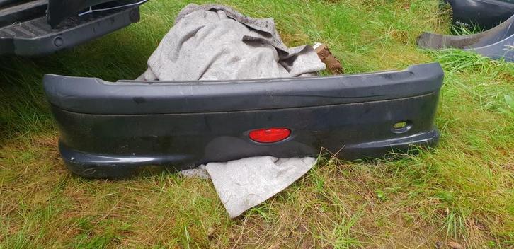 PEUGEOT 206 ACHTERBUMPER BJ 98 TOT 2007, Auto-onderdelen, Carrosserie, Bumper, Achter, Gebruikt, Ophalen of Verzenden