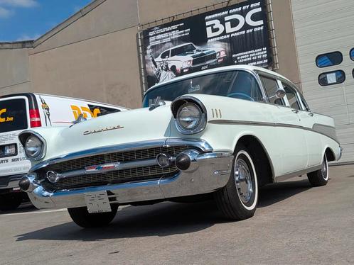 Chevrolet Belair belair (bj 1957, automaat), Auto's, Oldtimers, Te koop, Metaalkleur, Chevrolet, Benzine, Berline, 4 deurs, Automaat