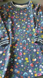 Winterkleedje donkerblauw met bloemetjes. Someone., Ophalen, Zo goed als nieuw