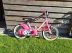 Meisjesfiets 16 inch, Fietsen en Brommers, Fietsen | Meisjes, B-Twin, Ophalen of Verzenden, 16 inch, Handrem
