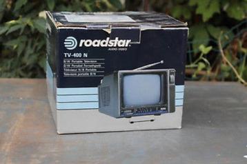 MINI TV N/BL Vintage ROADSTAR 