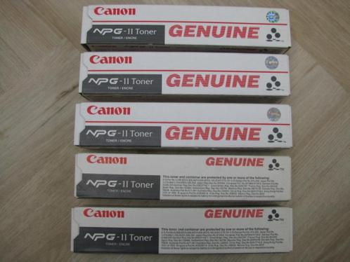 5 toners Canon neufs et originaux, code NPG-11, code 1382A00, Informatique & Logiciels, Fournitures d'imprimante, Neuf, Toner