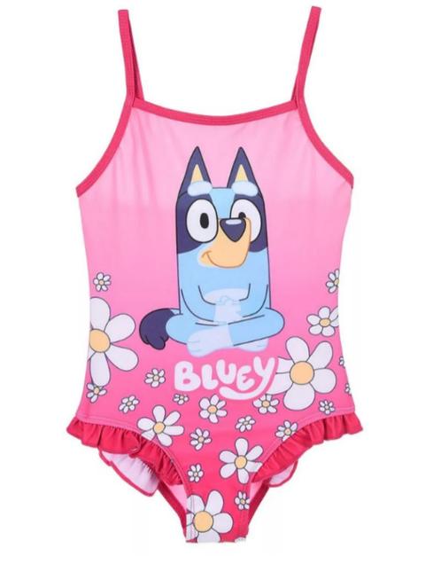 Bluey Zwempak / Badpak Roze - Maat 98 - 104 - 110, Kinderen en Baby's, Kinderkleding | Kinder-zwemkleding, Nieuw, Badpak, Maat 104