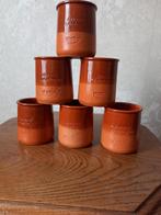 Lot de 6 pots  en céramique  Yoplait, Maison & Meubles, Envoi