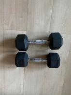 2 Haltères 5 kg, Enlèvement, Comme neuf