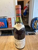 fles wijn vol chassagne Montrachet Morgeot 1976, Verzamelen, Wijnen, Frankrijk, Ophalen of Verzenden, Rode wijn, Vol